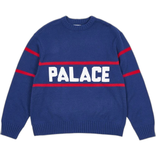 Palace Blocky Knit 'Blue'