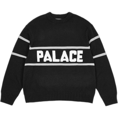 Palace Blocky Knit 'Black'