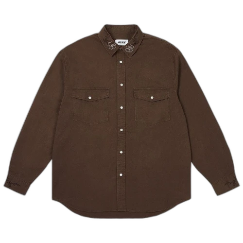 Palace Flexus Shirt 'Nice Brown'