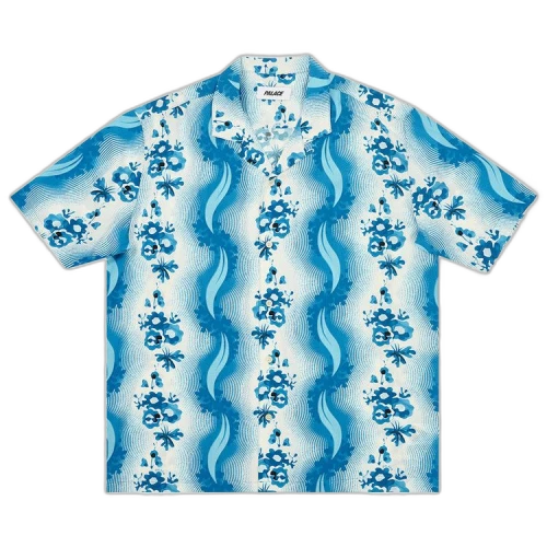Palace High Wave Shirt 'Blue'
