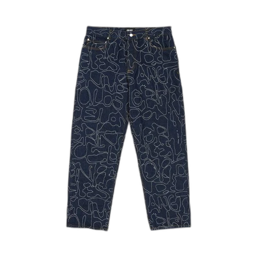 Palace P45 Splat Jean 'Indigo'
