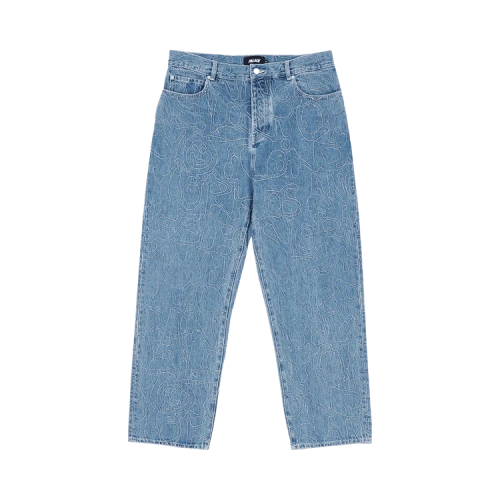 Palace P45 Splat Jean 'Stone Wash'