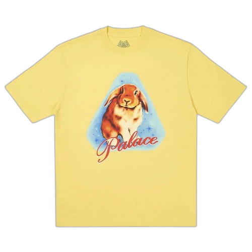 Palace Bunny T-Shirt 'Blessed Yellow'