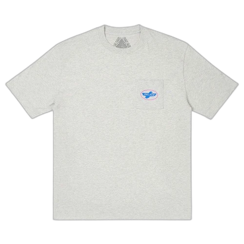 Palace Postal T-Shirt 'Grey Marl'