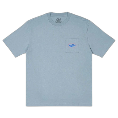Palace Postal T-Shirt 'Hazy Blue'