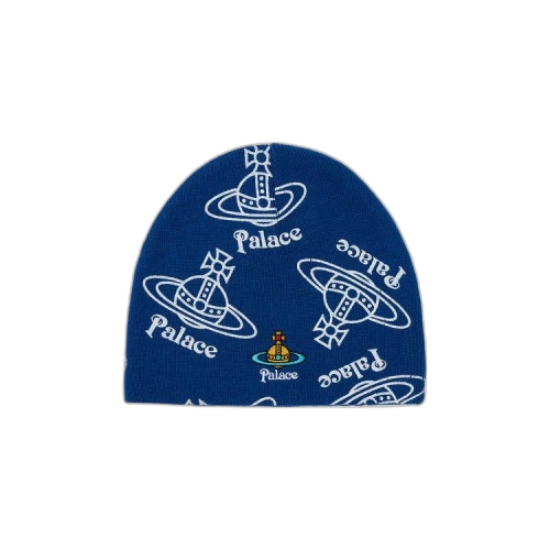 Palace x Vivienne Westwood Jersey Beanie 'Indigo'
