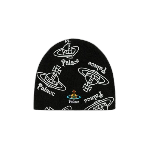 Palace x Vivienne Westwood Jersey Beanie 'Black'