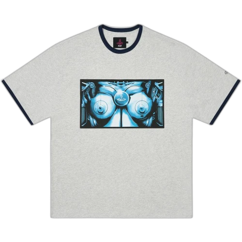 Palace x Vivienne Westwood Ringer T-Shirt 'Grey'