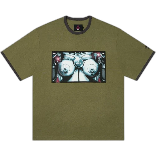 Palace x Vivienne Westwood Ringer T-Shirt 'Olive'