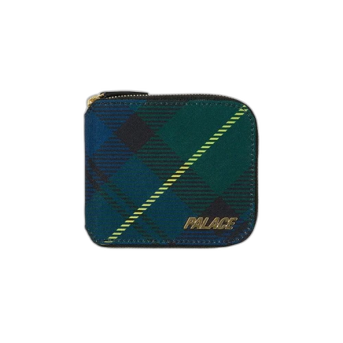 Palace P-Lux Zip Wallet 'Black Watch'