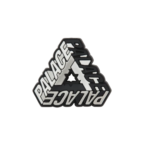 Palace P3 Pin Badge 'Grey/Black'