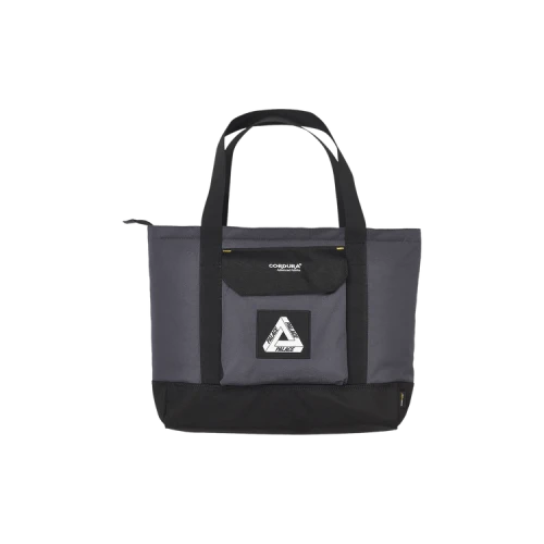 Palace Cordura Duck Canvas Shoulder Bag 'Carbon/Black'