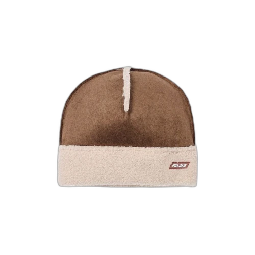 Palace Shearling Beanie 'Caked Brown'