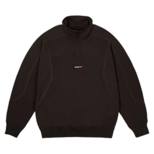 Palace Ferghaus 1/4 Zip 'Black'