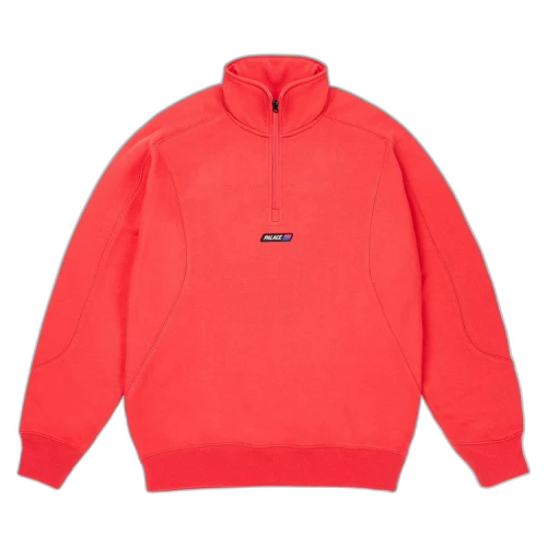 Palace Ferghaus 1/4 Zip 'Tomato Red'