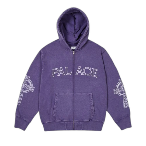 Palace Celtic Zip Hood 'Purp'