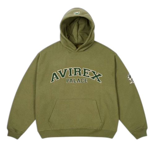 Palace Avirex Hood 'The Deep Green'