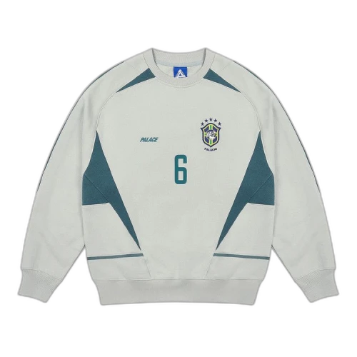 Palace Pro Team 02 Crew 'Light Grey'