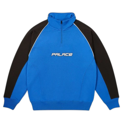 Palace Palstar 1/4 Zip 'Blue Berry'