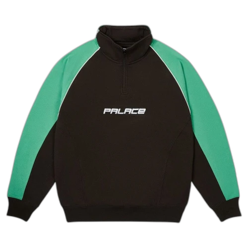 Palace Palstar 1/4 Zip 'Black'
