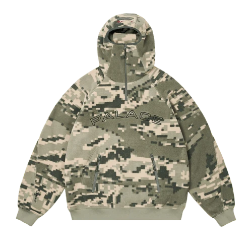 Palace Polartec Shadow Hood 'Tiger Digi Camo'