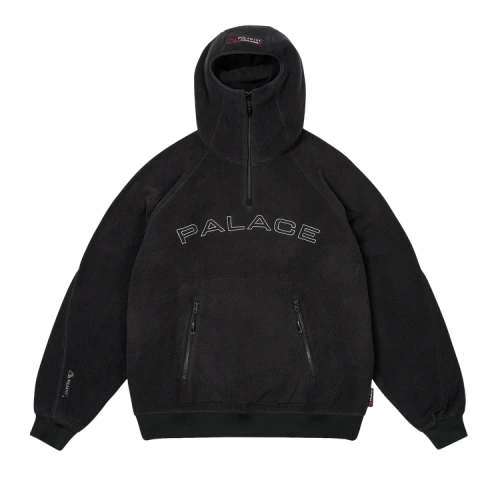 Palace Polartec Shadow Hood 'Black'