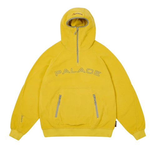 Palace Polartec Shadow Hood 'Nectar Yellow'