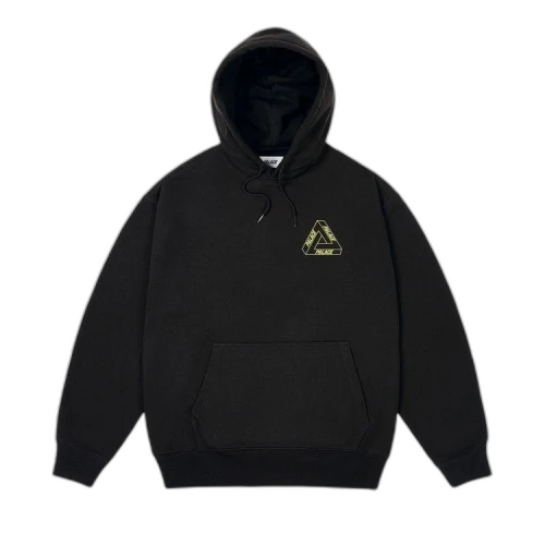 Palace Glow Tri-Ferg Hood 'Black'
