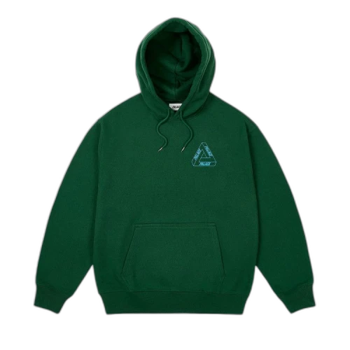 Palace Glow Tri-Ferg Hood 'Racey Green'