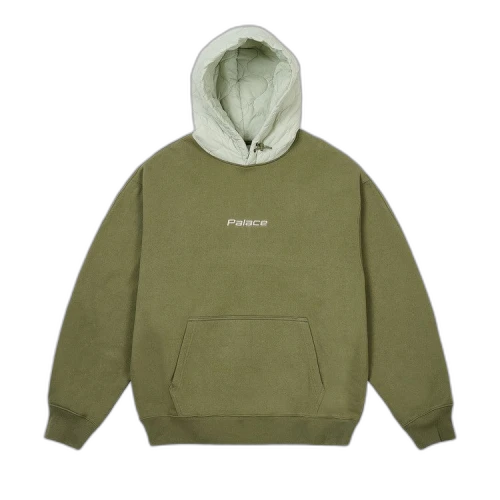 Palace Baffled Font Hood 'The Deep Green'