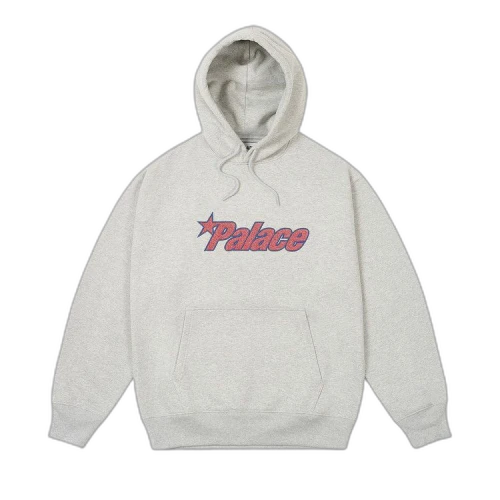 Palace Star Hood 'Grey Marl'
