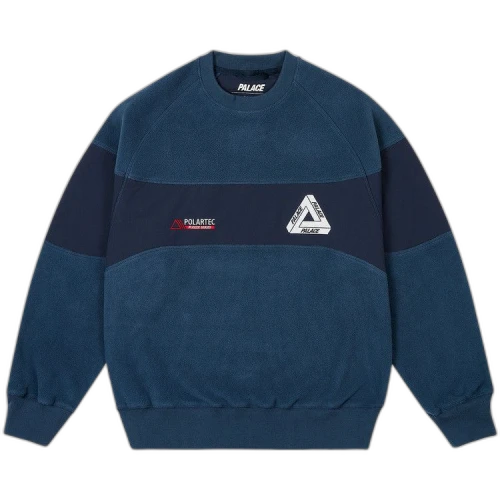 Palace Polartec 200 Crew 'Navy'