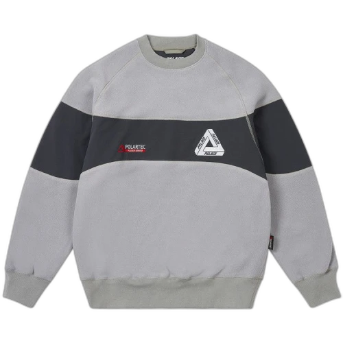 Palace Polartec 200 Crew 'Grey'