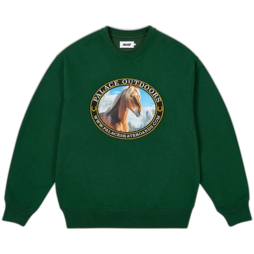 Palace Outdoors Crew 'Racey Green'