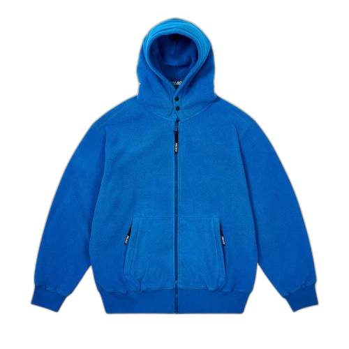Palace Polartec Lazer Zip Hood 'Palatial Blue'