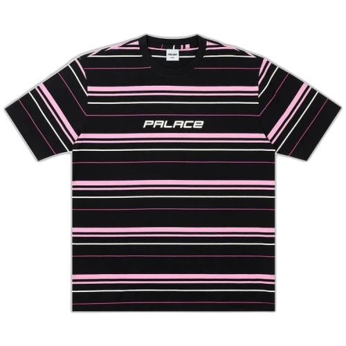 Palace Multi Striper T-Shirt 'Black'