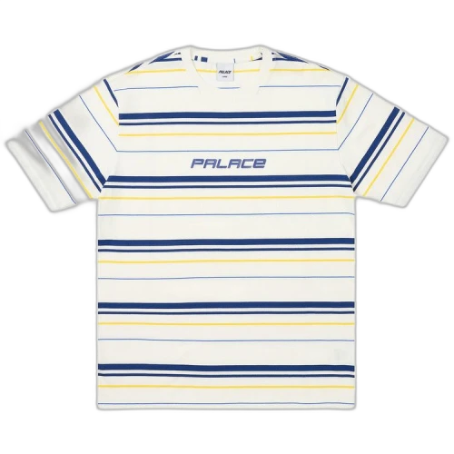 Palace Multi Striper T-Shirt 'White'