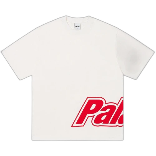 Palace Border Logo T-Shirt 'White'