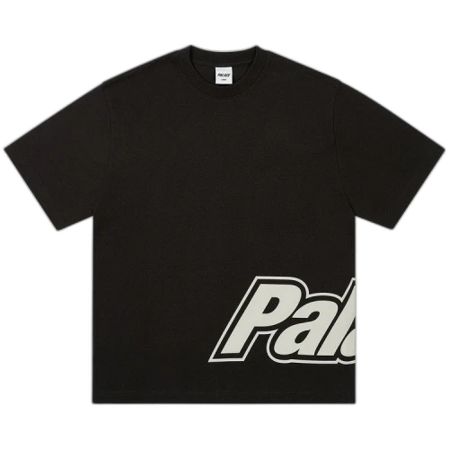 Palace Border Logo T-Shirt 'Black'