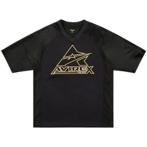 Palace Avirex Mesh Jersey 'Black'