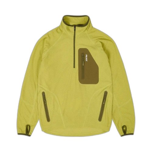 Palace Run It 1/2 Zip Thermal Track Jacket 'The Deep Green'