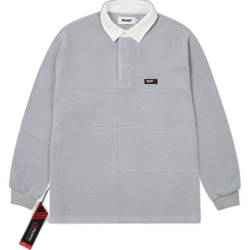 Palace Polartec Patch Up Rugby 'Ultimate Grey'