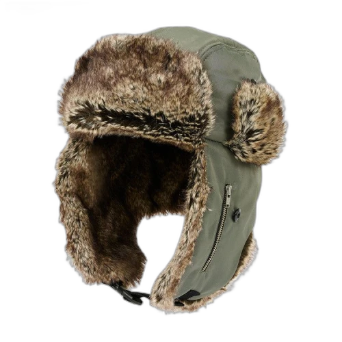 Palace P2B Reverso Fur Trooper 'Olive'