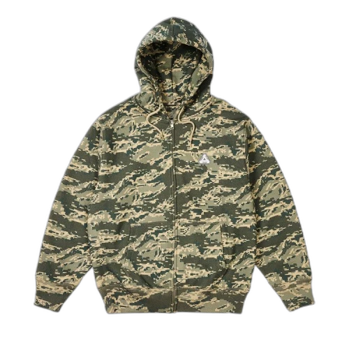 Palace Sofar Zip Hood 'Tiger Digi Camo'