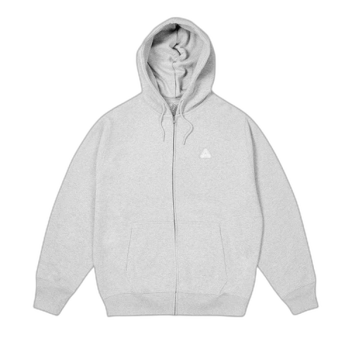 Palace Sofar Zip Hood 'Grey Marl'