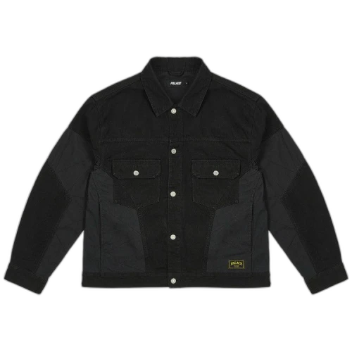Palace Panel Denim Jacket 'Black'