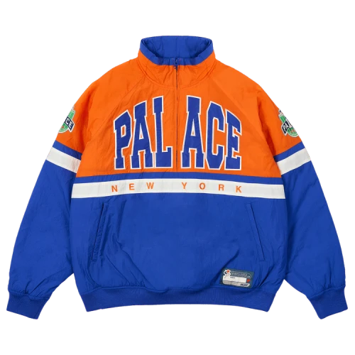 Palace Breakout Half Zip Bomber 'Orange/Blue'