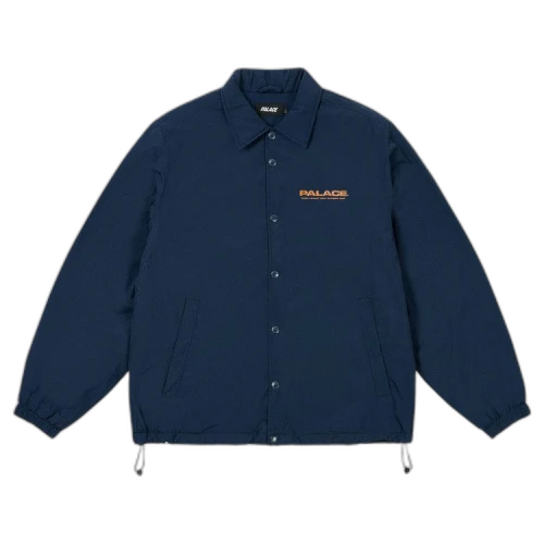 Palace Fleece Lined Coach Jacket 'Navy'