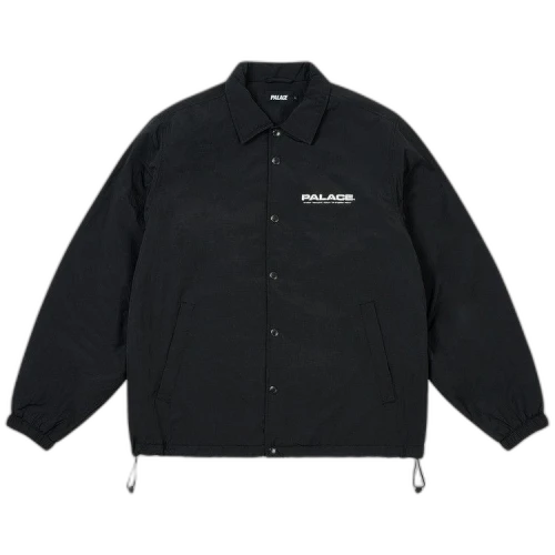 Palace Fleece Lined Coach Jacket 'Black'