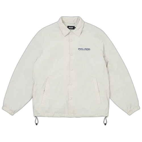 Palace Fleece Lined Coach Jacket 'Concrete Grey'